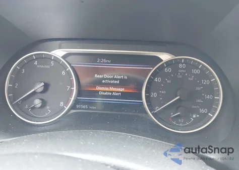 2021 Nissan Sentra Sv Xtronic Cvt z USA, uszkodzony, nr VIN 3N1AB8CV5MY268271